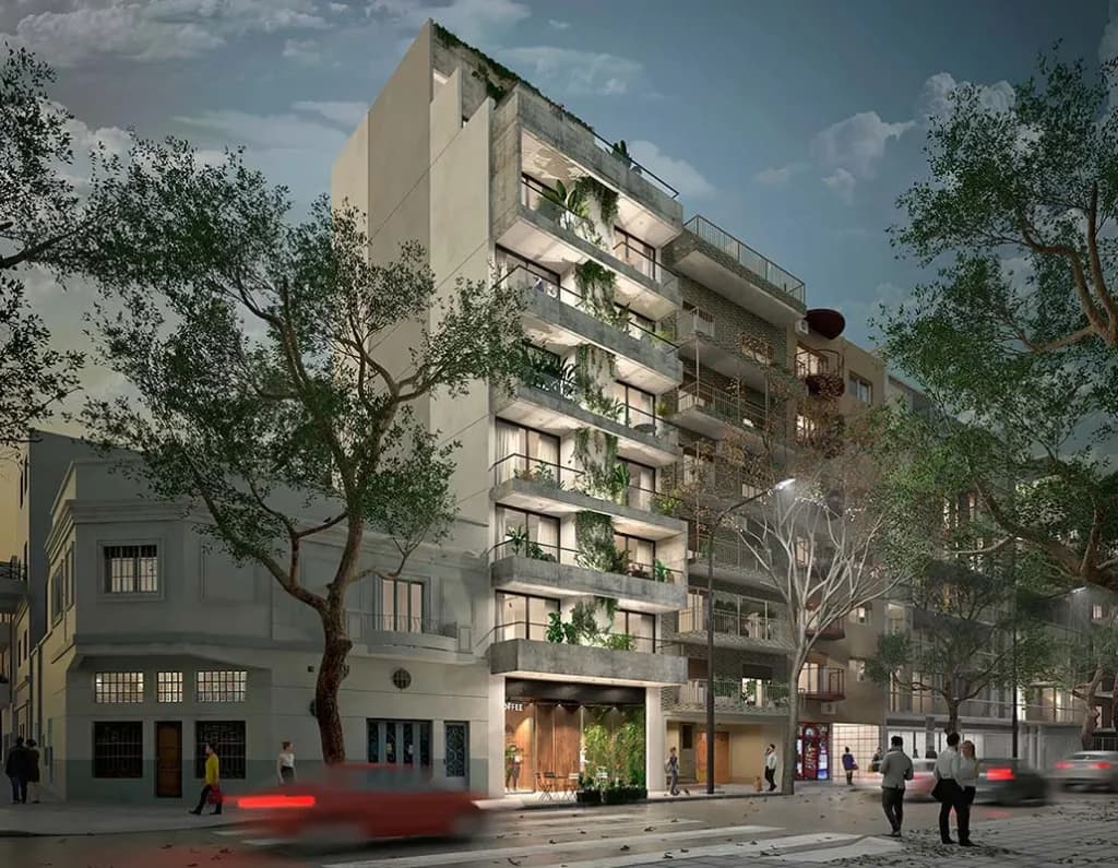 Fachada de Bonpland 2214